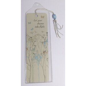 Butterflies Floral Bookmark 7in Your Dreams Take Flight Peter Pauper Press 2009